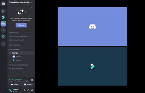 Discord Video Call Template